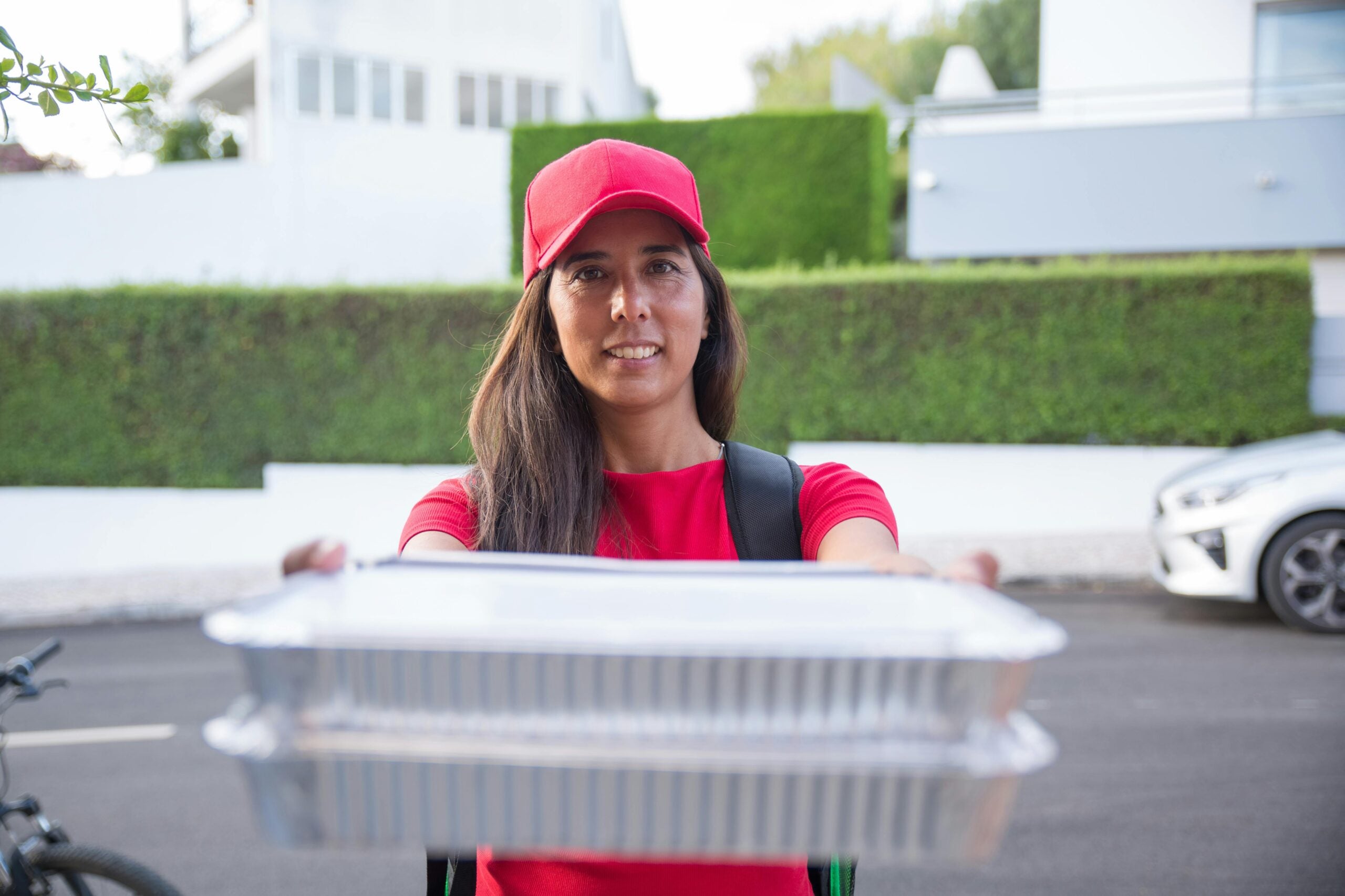 Food delivery driver