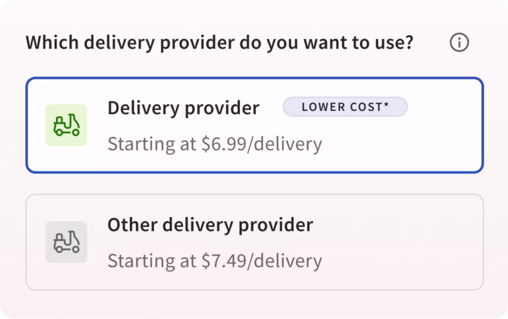 Toast's third-party delivery integration tool
