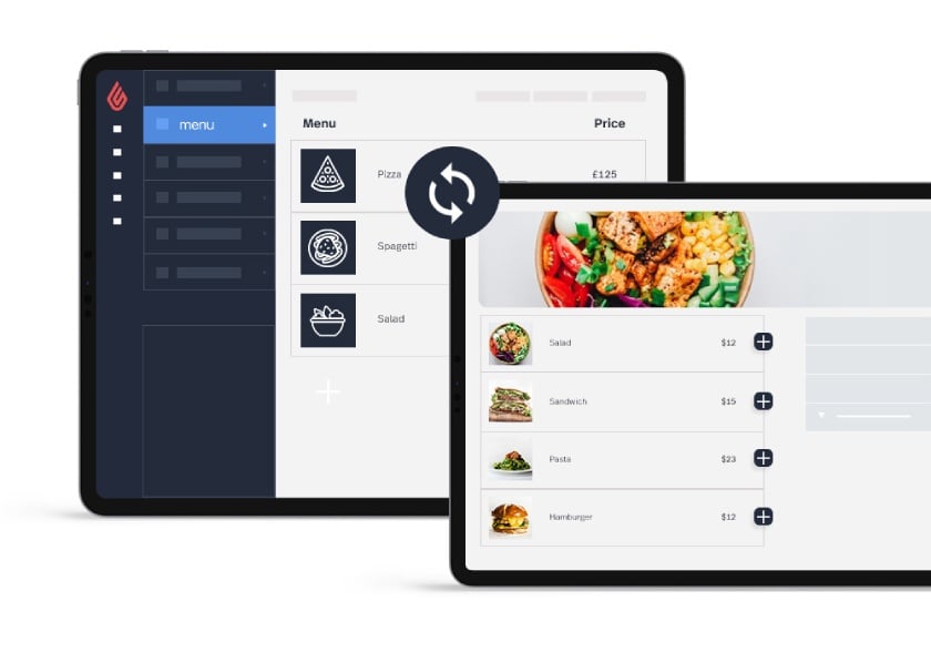 You can sync your delivery menu across all platforms.