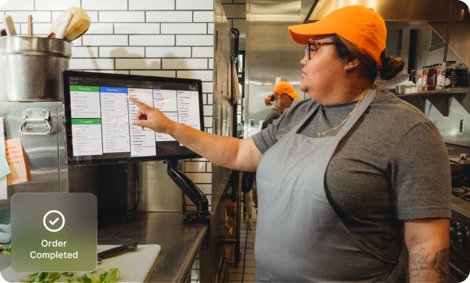 Square for Restaurants offers great KDS capabilities across your kitchen stations.