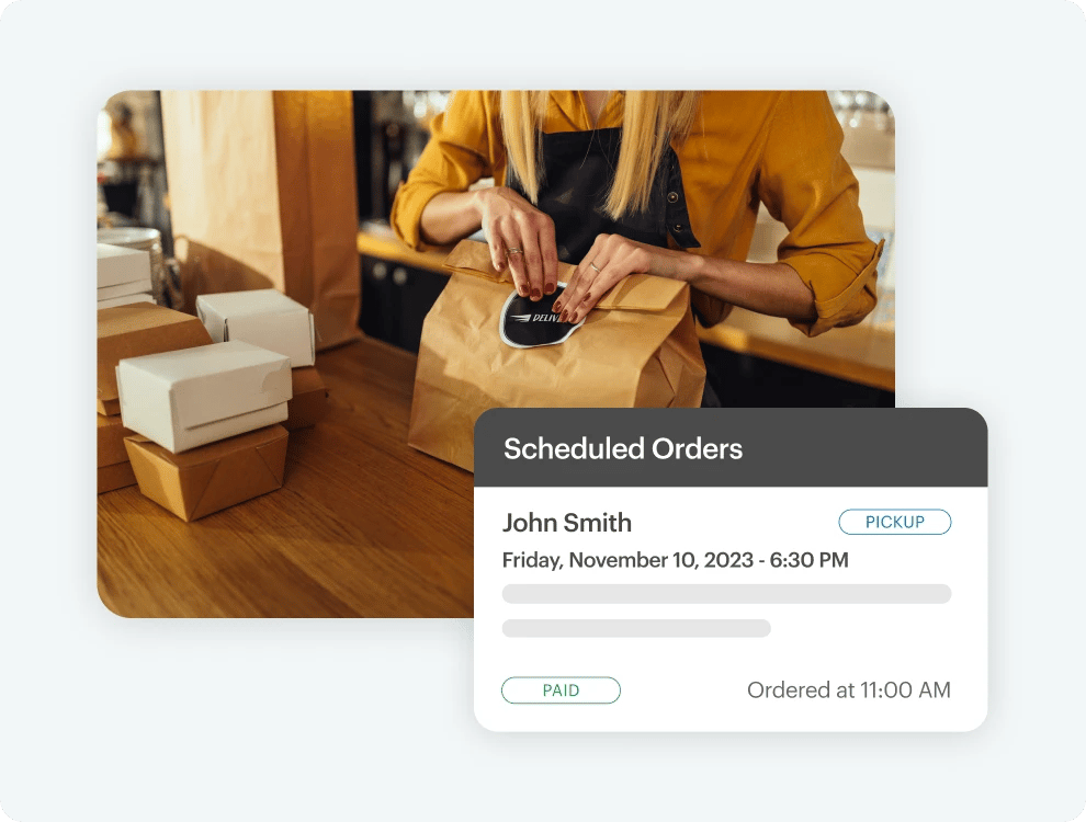 Touchbistro menu customization.