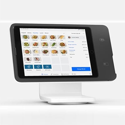 Square stand.