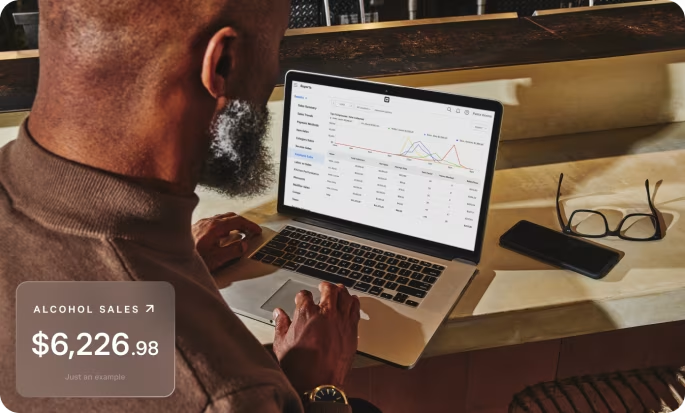 Square sales tracking.