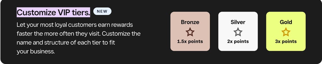 Square's VIP tier rewards system explained