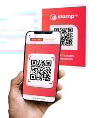 Stamp Me QR code check in